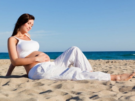 Hitze im Sommer schwanger-im-sommer