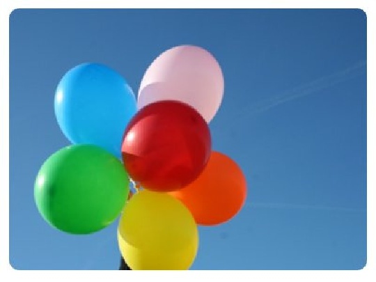 Luftballons zur Taufe steigen lassen luftballons