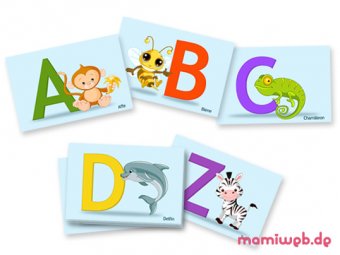 Buchstabenkarten Alphabet