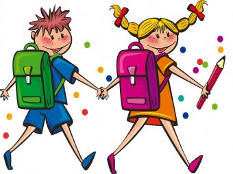 Ausstattung für die Schule