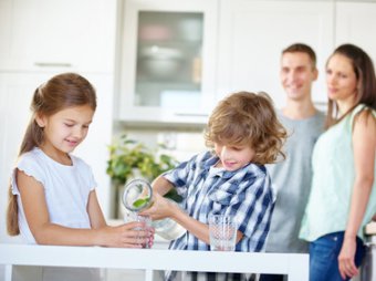 Kinder trinken oft wenig.