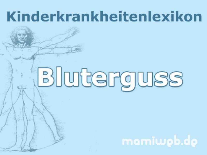 Penis bluterguss am Bluterguß am