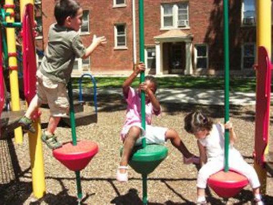 Spielplatz im Kinderdorf sos-kinderdorf