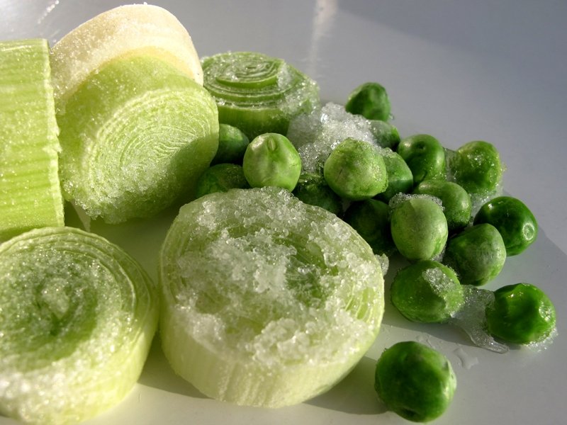 Tiefgekühltes Gemüse gemuese