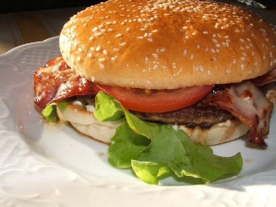 Ein gutes Mittagessen? burger