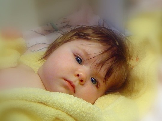 Was ist die beste Nahrung für dich? baby-ist-satt