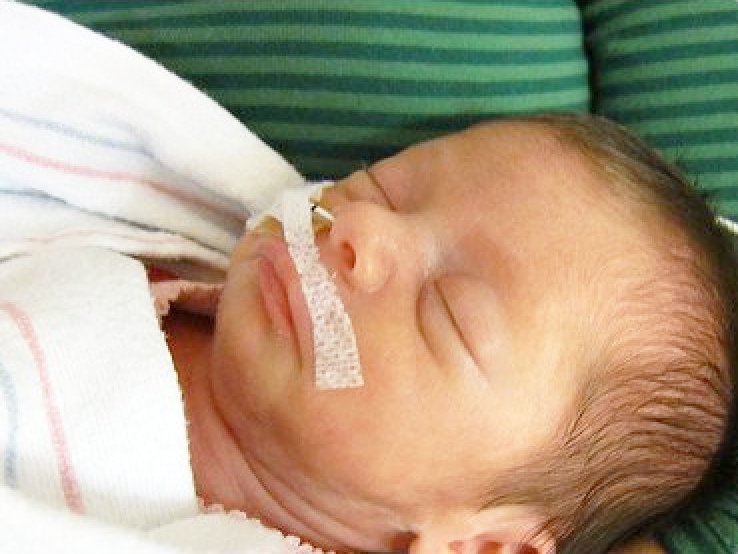 Schlafendes Frühchen