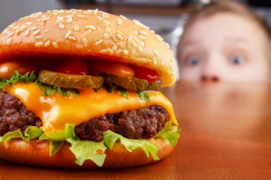 Auch wenn FastFood nicht gesund ist - es schmeckt. burger