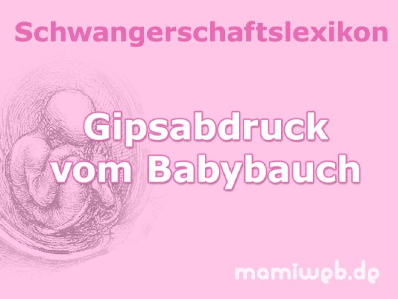 gipsabdruck-vom-babybauch