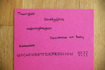 Ist es eine Wochenbettdepression? wochenbettdepression