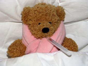 Kranker Teddybär